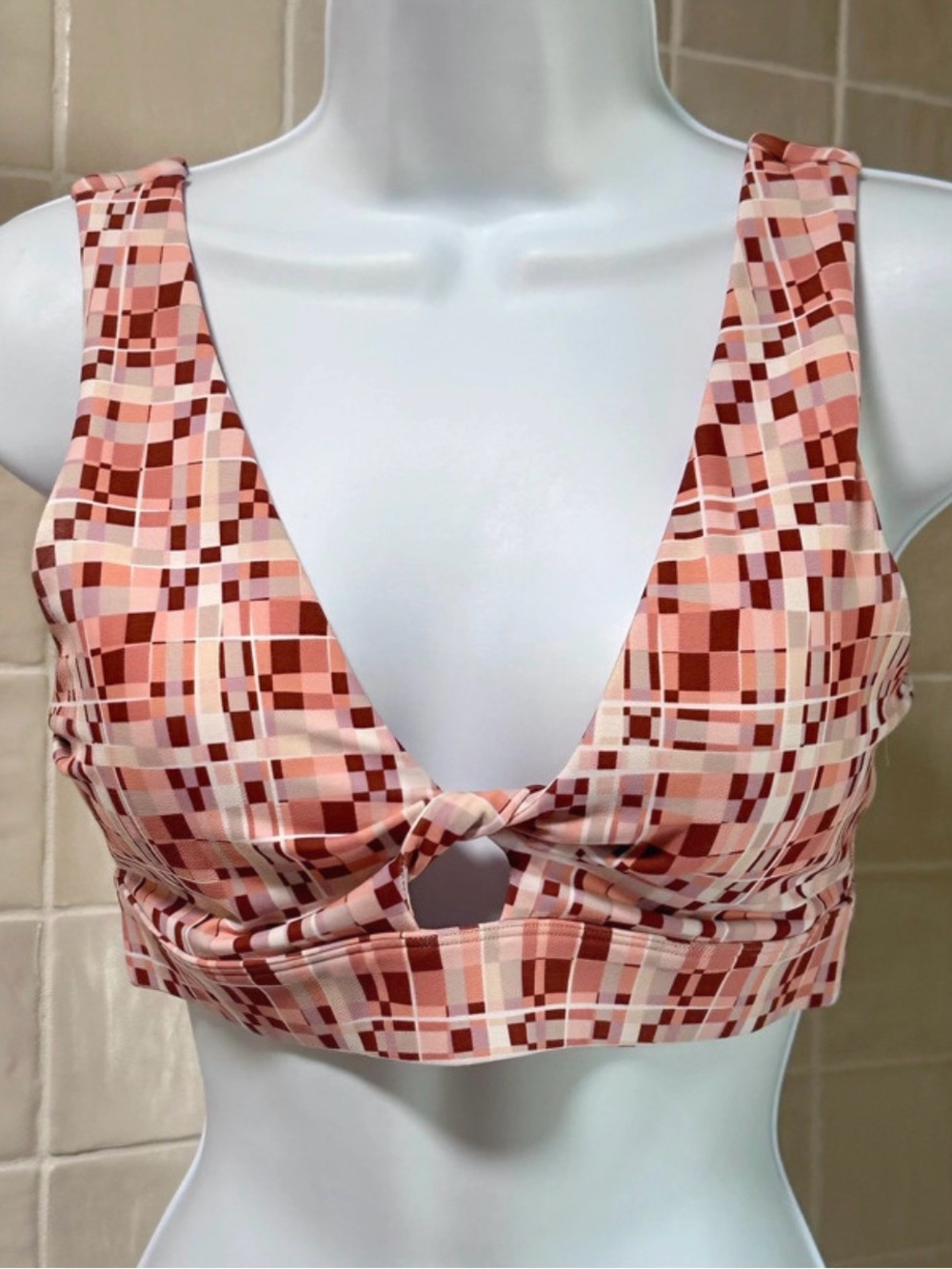 L*Space Do the Twist Sports Bra- Size S